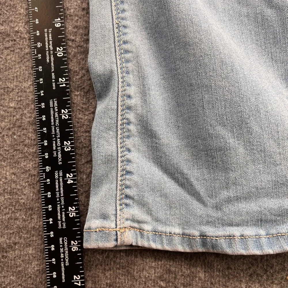 Wonder Nation Girls Flare Jegging Light Wash Heart Patch Jeans XL 14-16 Plus